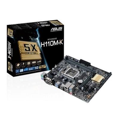 ASUS H110M-K LGA1151 DDR4 H110 2D4 U3S6 DVI microA